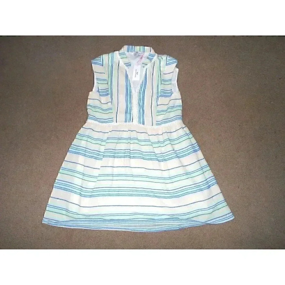 Vineyard Vines Made in Italy Cotton Tunic Dress NWT Size L Originally $138 Summe - Picture 1 of 5
